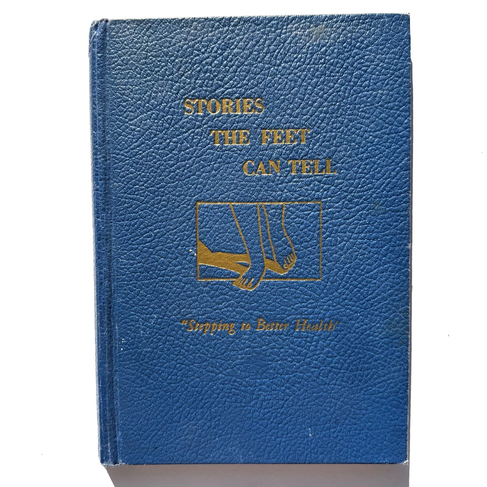 Stories The Feet Can Tell Eunice Ingham 1938 Reflexology Book + Bonus Chart/Note